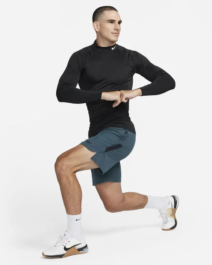 Men Nike Shorts DriFIT Flex Rep Pro Collection Deep Jungleblack