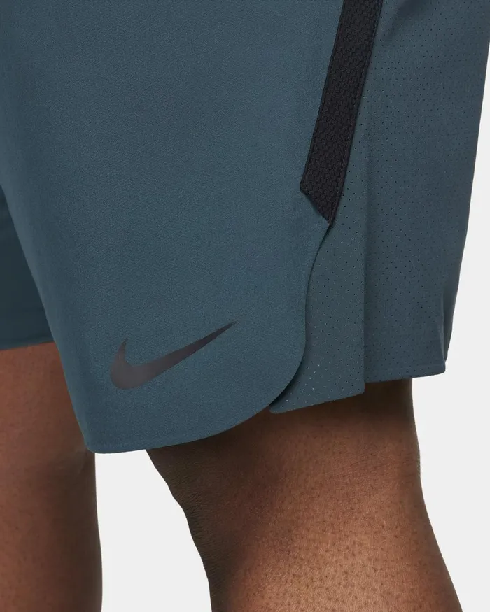 Men Nike Shorts DriFIT Flex Rep Pro Collection Deep Jungleblack
