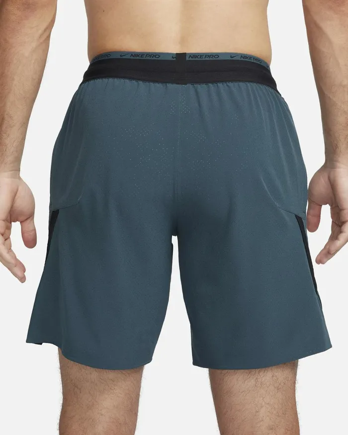 Men Nike Shorts DriFIT Flex Rep Pro Collection Deep Jungleblack