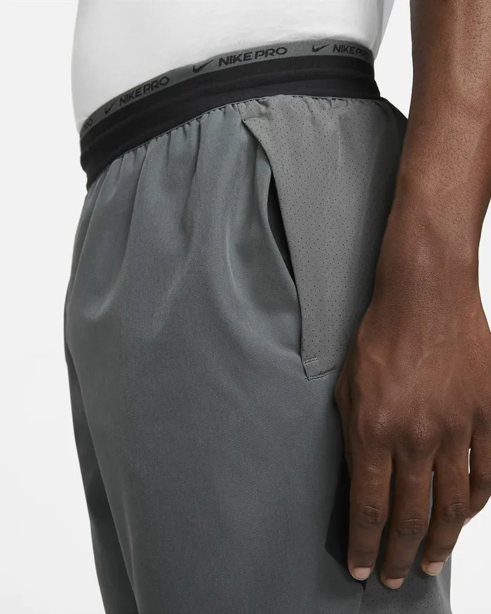 Men Nike Shorts DriFIT Flex Rep Pro Collection Iron Greyblack