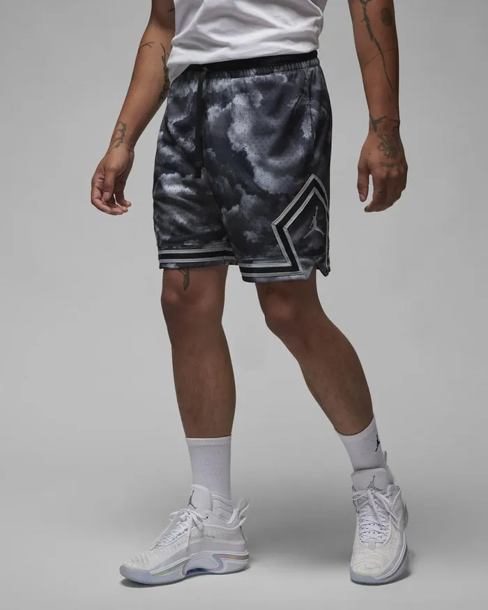 Men Nike Shorts Jordan DriFIT Sport Blackwolf Greywolf Grey
