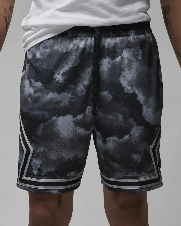 Men Nike Shorts Jordan DriFIT Sport Blackwolf Greywolf Grey