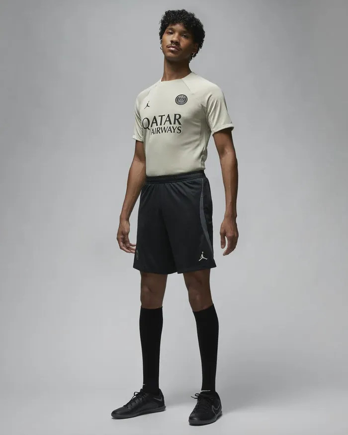 Men Nike Shorts Paris SaintGermain Strike Third Blackiron Greystone