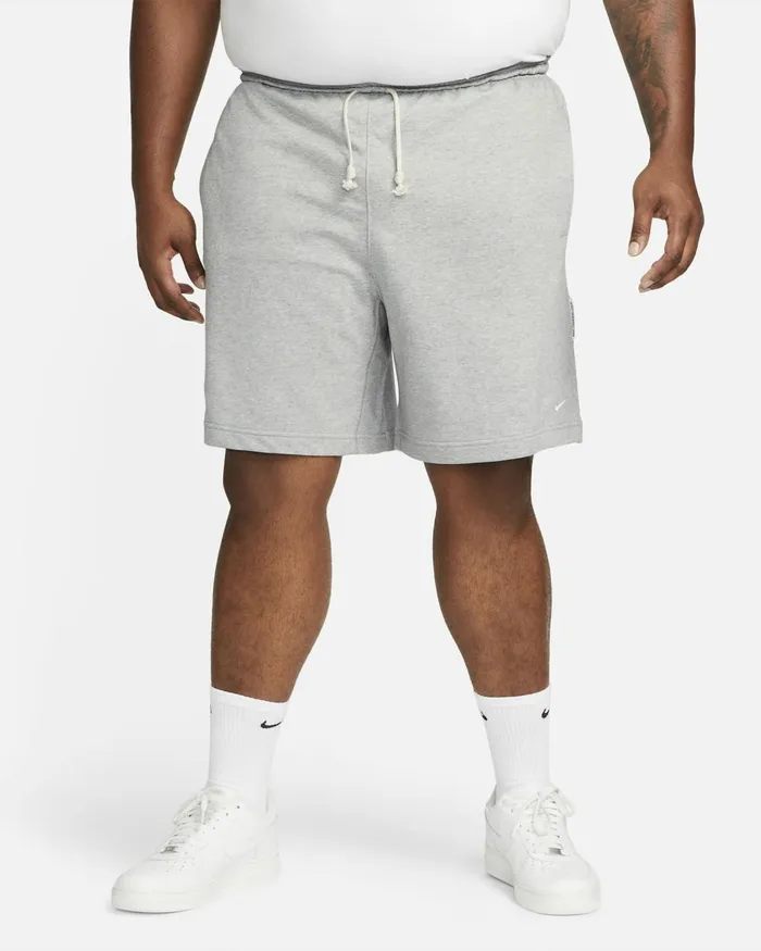 Men Nike Shorts Standard Issue Dark Grey Heatherpale Ivory