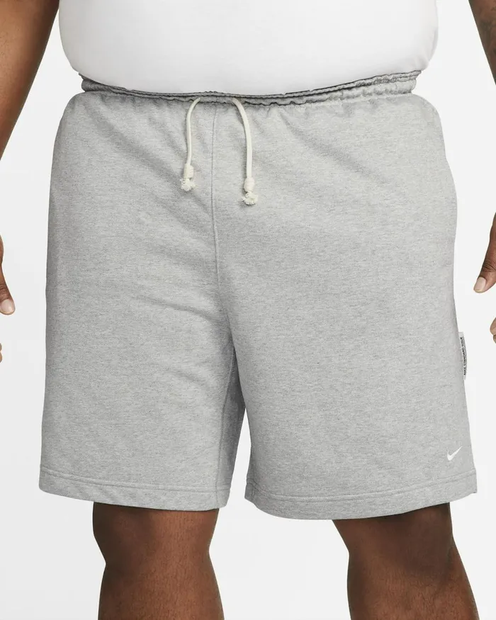 Men Nike Shorts Standard Issue Dark Grey Heatherpale Ivory