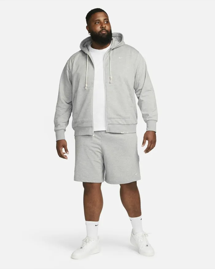 Men Nike Shorts Standard Issue Dark Grey Heatherpale Ivory