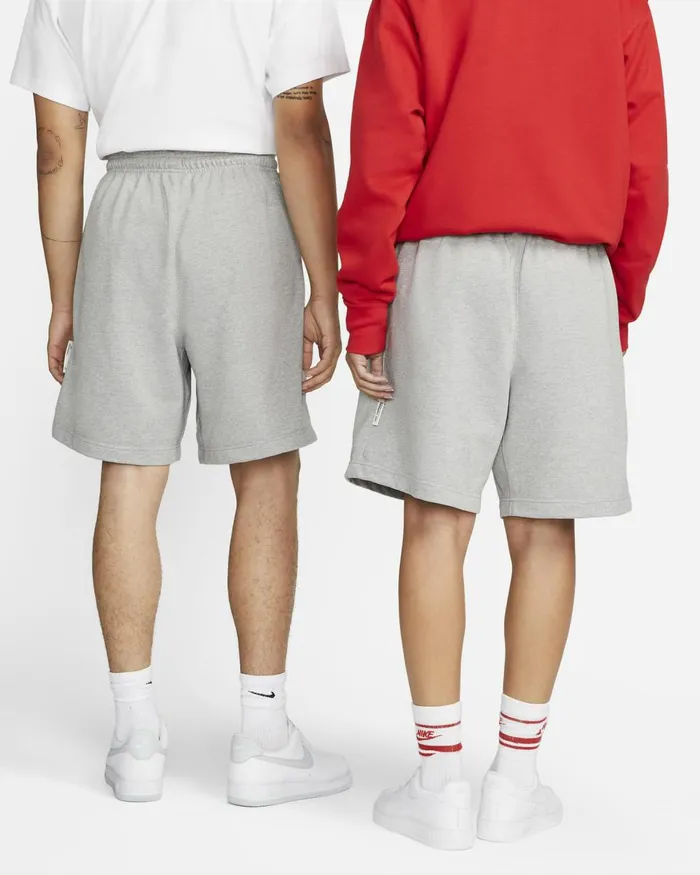 Men Nike Shorts Standard Issue Dark Grey Heatherpale Ivory
