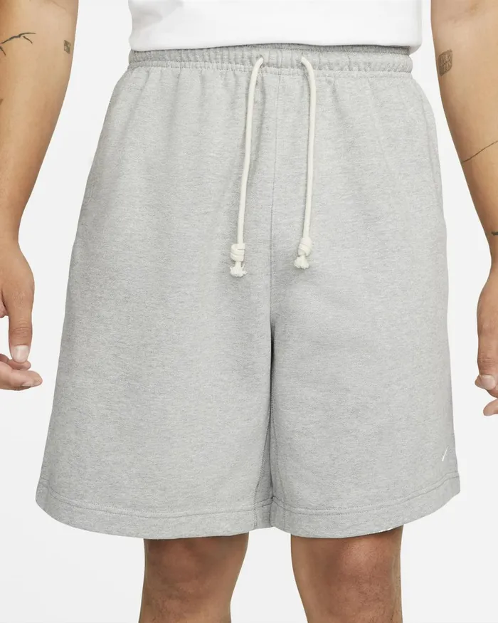 Men Nike Shorts Standard Issue Dark Grey Heatherpale Ivory