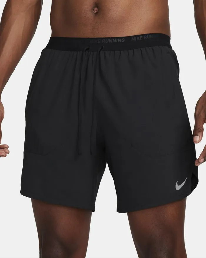 Men Nike Shorts Stride Blackblackblack