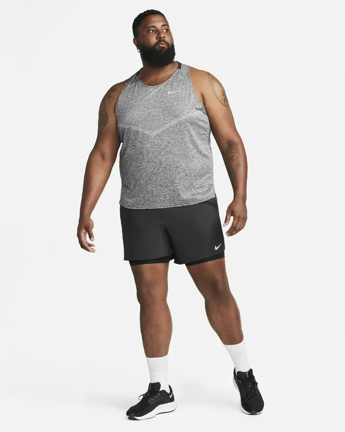 Men Nike Shorts Stride Blackblackblack