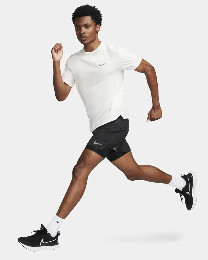 Men Nike Shorts Stride Blackblackblack