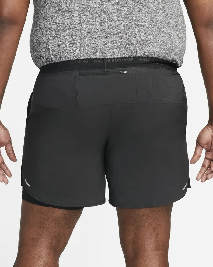 Men Nike Shorts Stride Blackblackblack