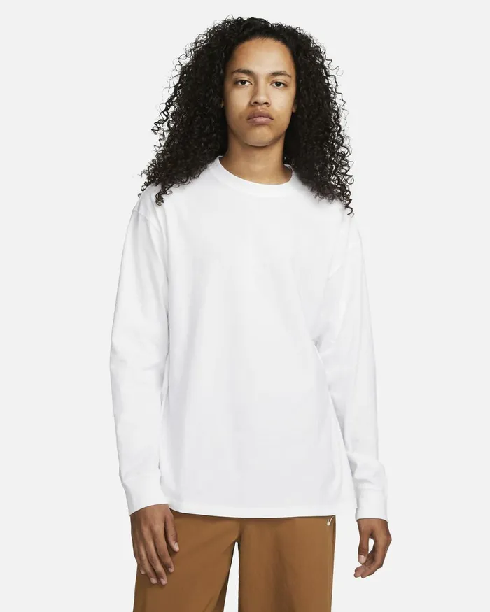 Men Nike Tops And TShirts SB White
