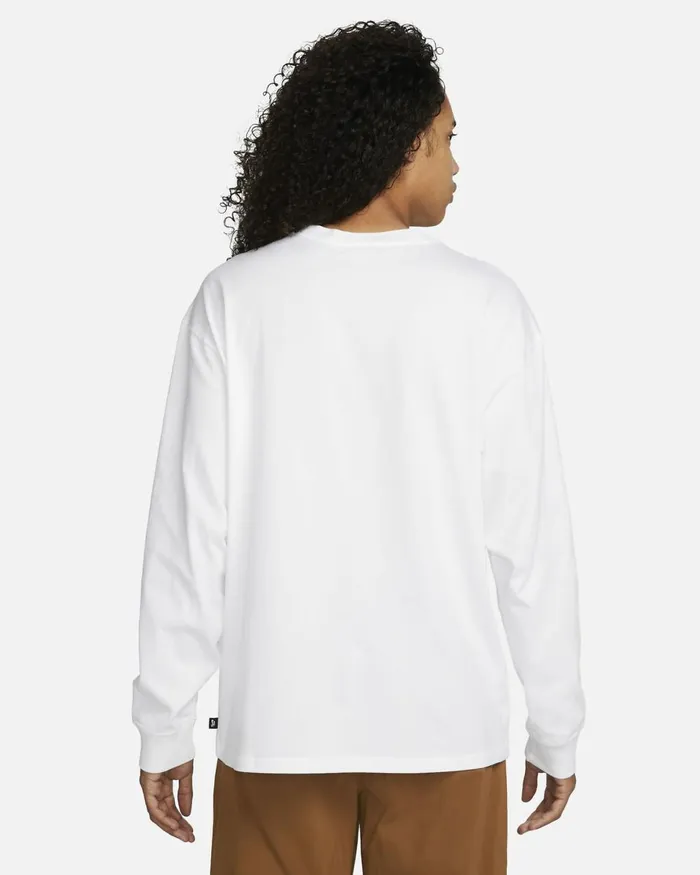 Men Nike Tops And TShirts SB White