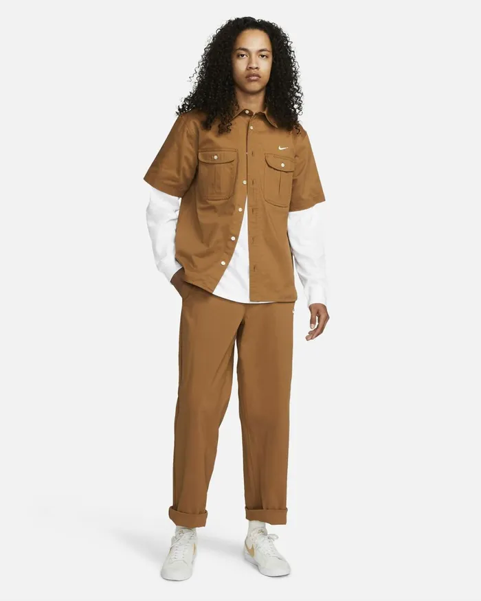 Men Nike Tops And TShirts SB White