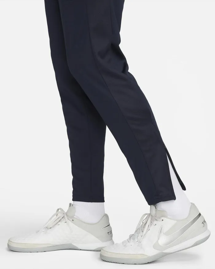 Men Nike Trousers And Tights DriFIT Academy Obsidianobsidianobsidianwhite