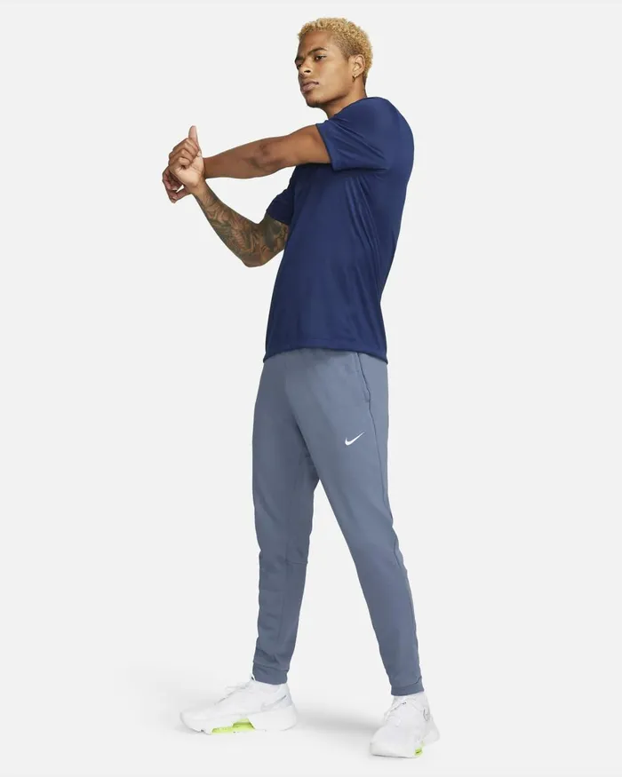 Men Nike Trousers And Tights DriFIT Studio 03972 Diffused Bluewhite