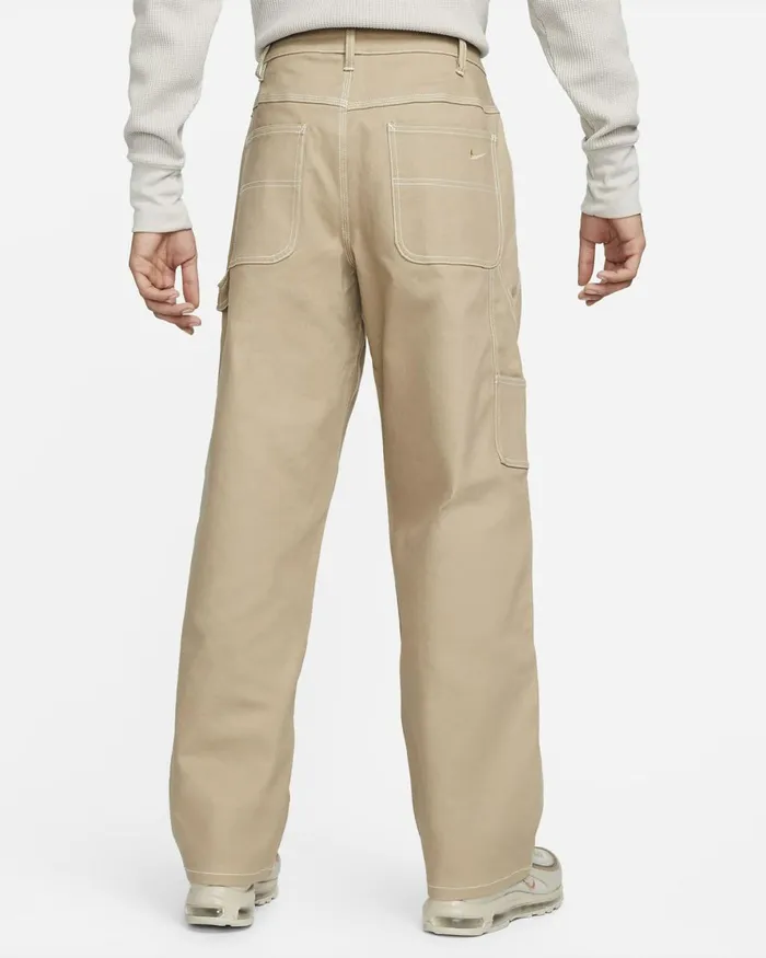 Men Nike Trousers And Tights Life Khakikhaki