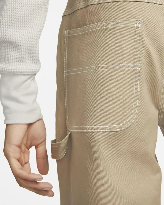 Men Nike Trousers And Tights Life Khakikhaki