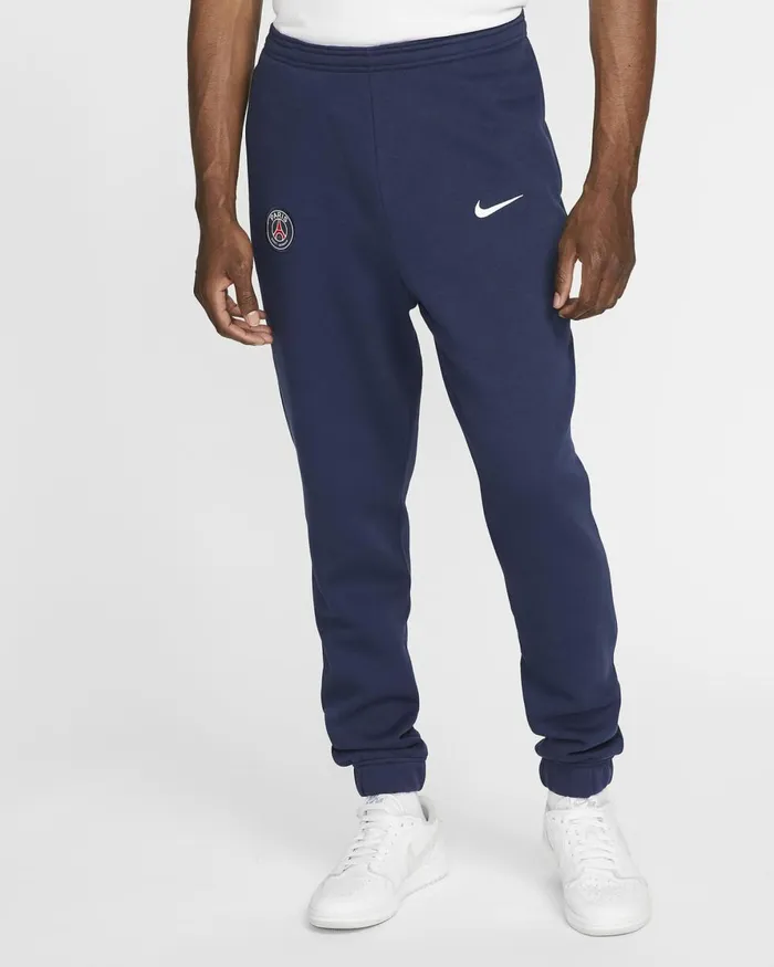 Men Nike Trousers And Tights Paris SaintGermain Midnight Navywhite