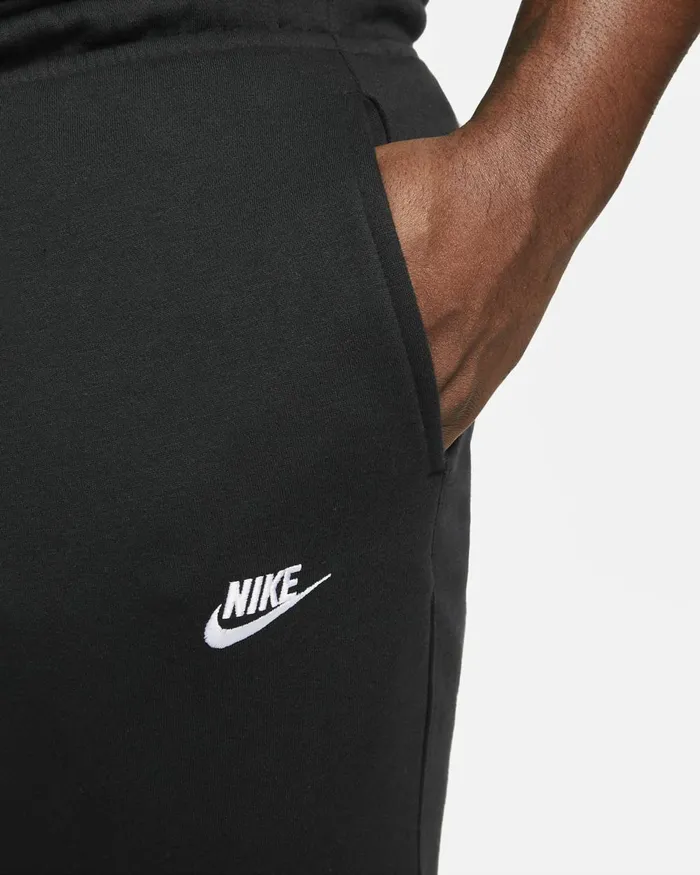 Men Nike Trousers And Tights Sportswear Club Fleece Blackblackwhite