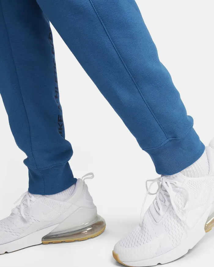 Men Nike Trousers And Tights Sportswear Industrial Blue