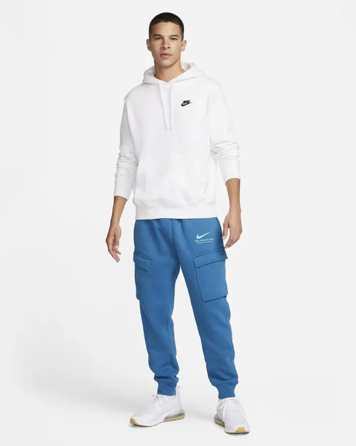 Men Nike Trousers And Tights Sportswear Industrial Blue