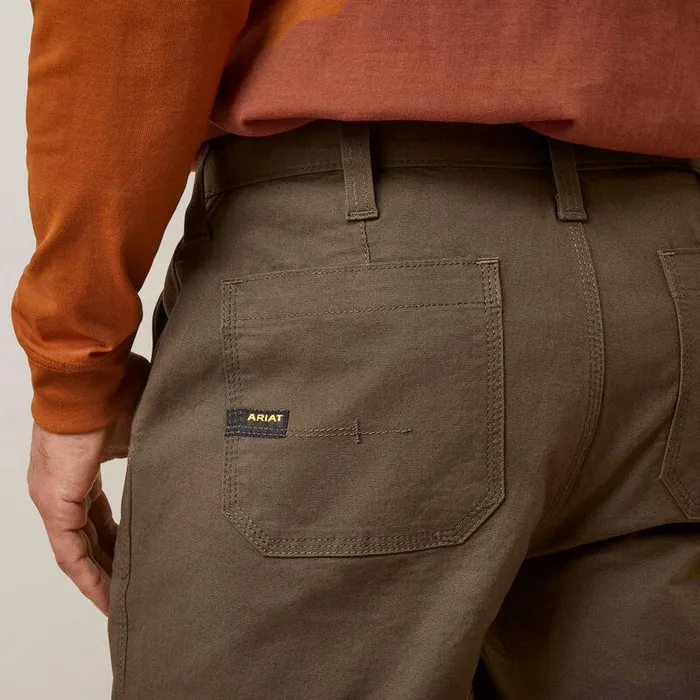 Men Pants and Shorts Ariat Rebar M5 Straight Made Tough Knee Guardian Straight Wren