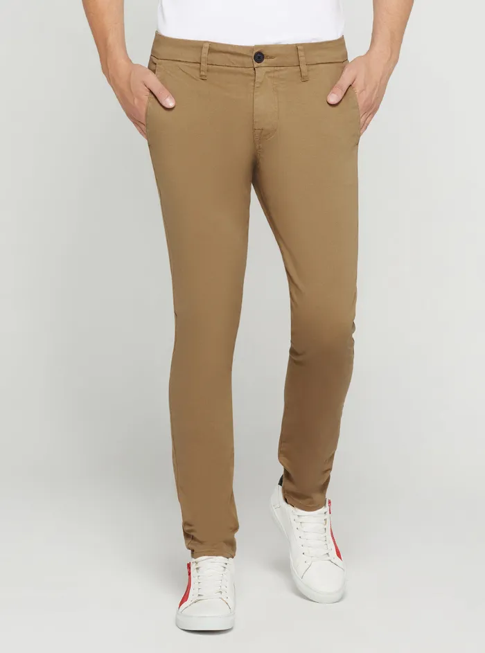 Men Pants and Shorts GUESS Eco Macchiato Daniel Chino Pants