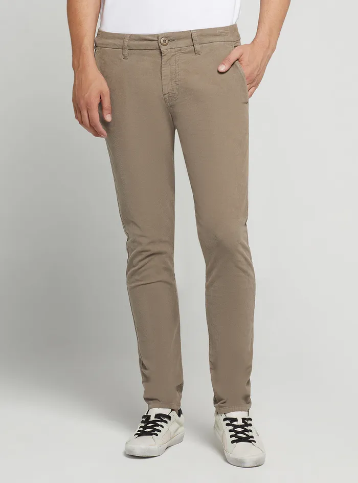 Men Pants and Shorts GUESS Eco Walnut Daniel Chino Pants