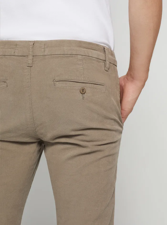 Men Pants and Shorts GUESS Eco Walnut Daniel Chino Pants