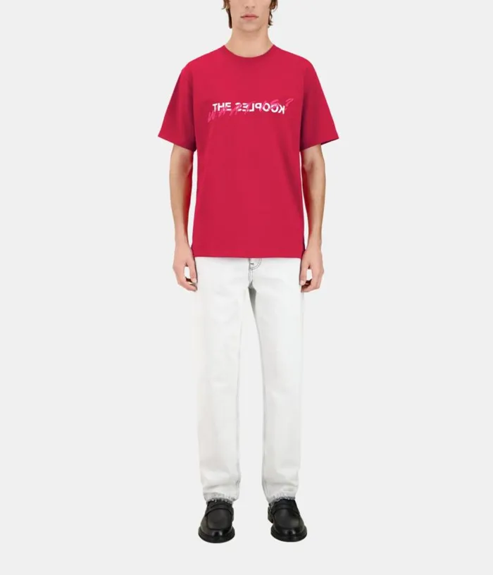 Men Red What Is Tshirt THE KOOPLES Tshirts