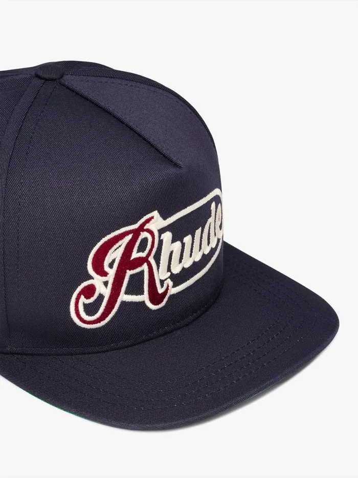 Men Rhude Hats SCRIPT HAT Navy