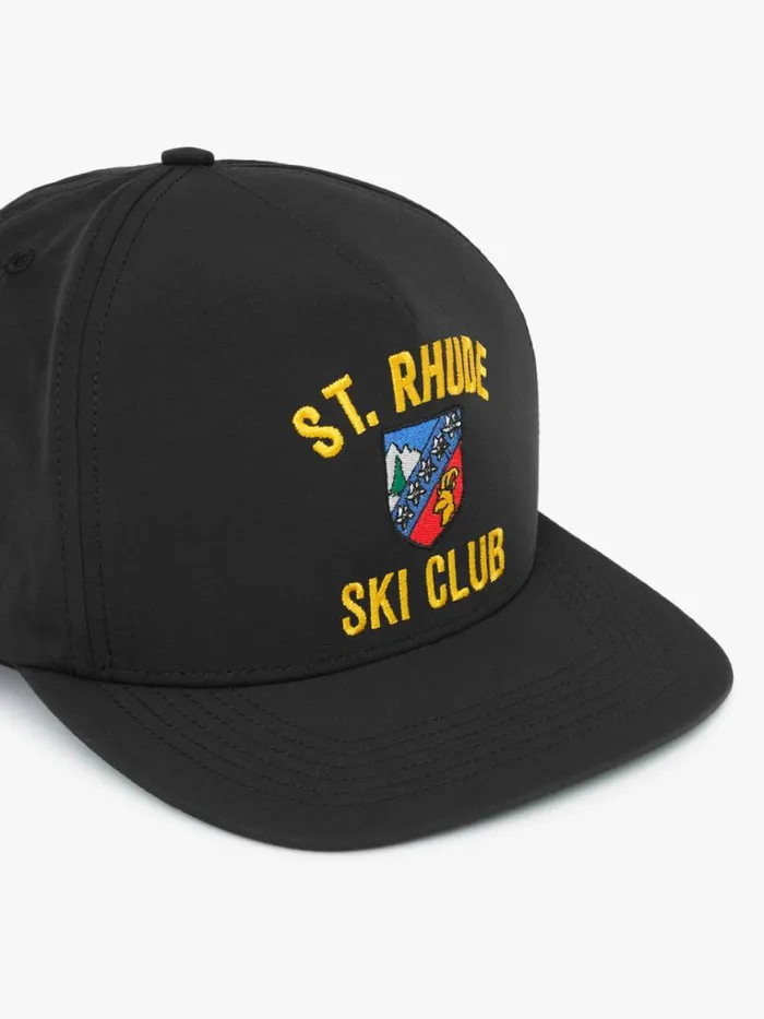Men Rhude Hats ST NYLON STRUCTURE HAT Black