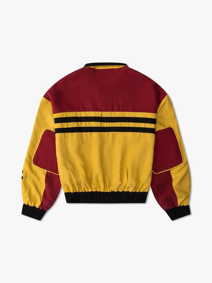 Men Rhude Outerwear RALLY JACKET Mustardmaroonblack