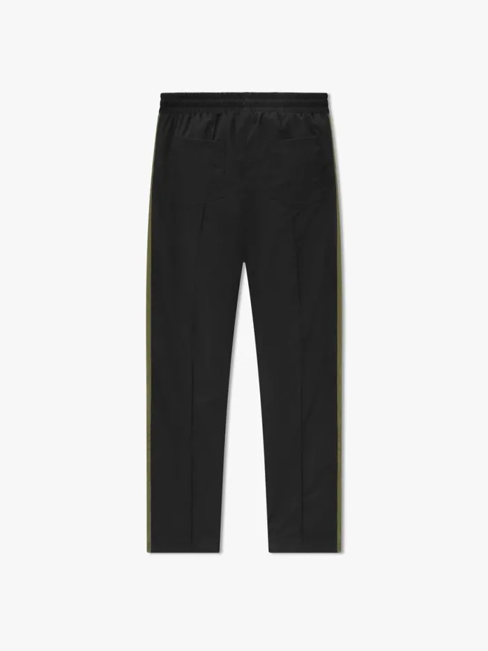Men Rhude Pants AERIAL TRACK PANTS Blackolive
