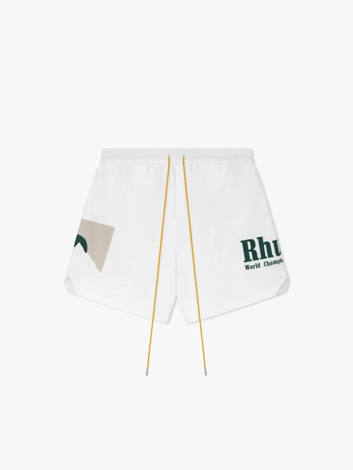 Men Rhude Shorts SENNA FLIGHT SHORT Sagecreme