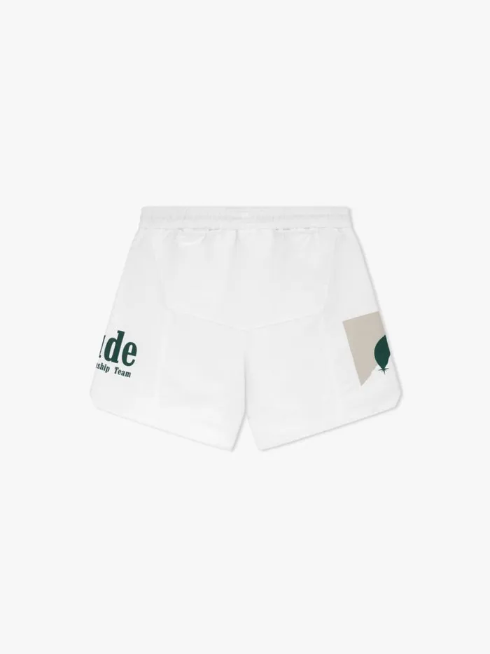Men Rhude Shorts SENNA FLIGHT SHORT Sagecreme
