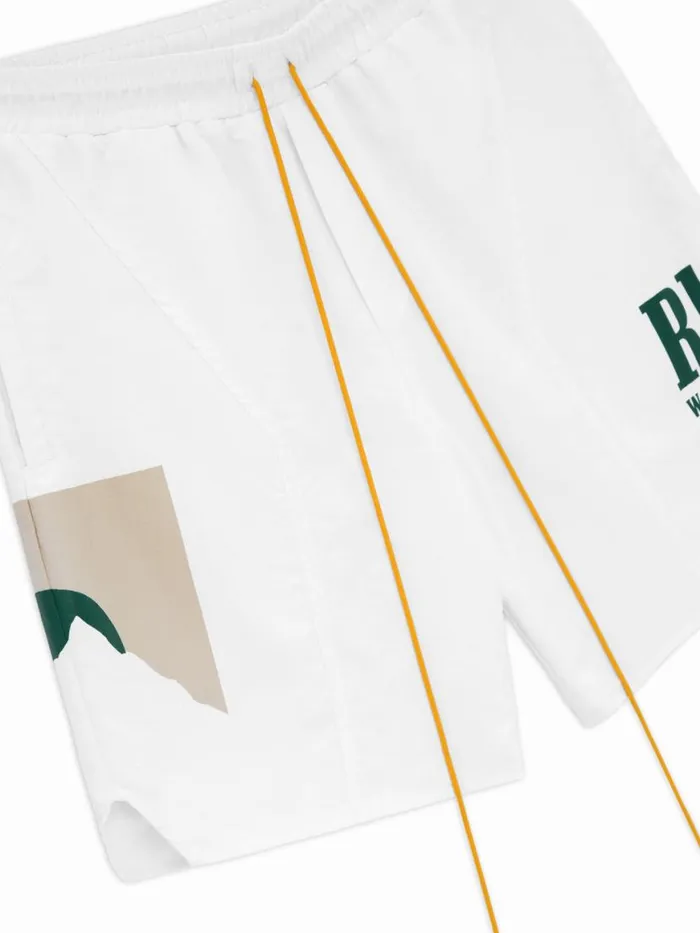 Men Rhude Shorts SENNA FLIGHT SHORT Sagecreme