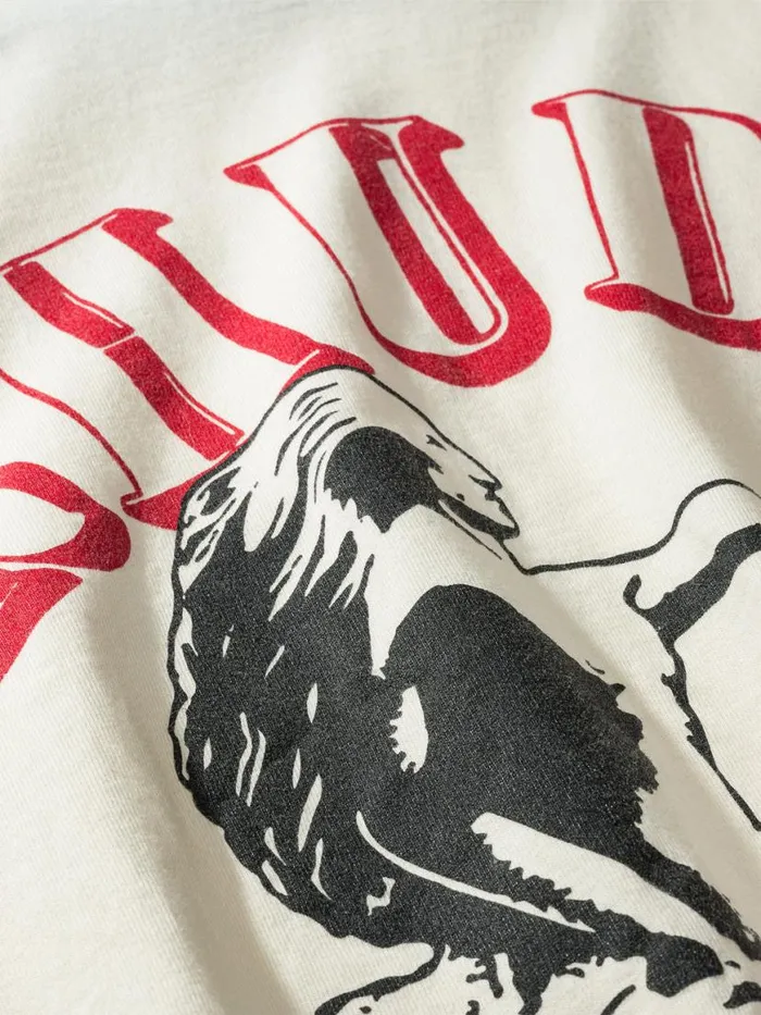 Men Rhude Tees LEGEND LIVES ON TEE Vtg White