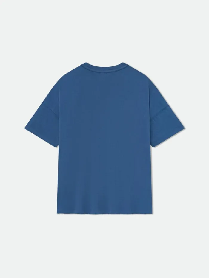 Men Rhude Tees REVERSE TEE Vtg Midnight Blue