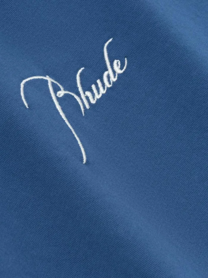 Men Rhude Tees REVERSE TEE Vtg Midnight Blue