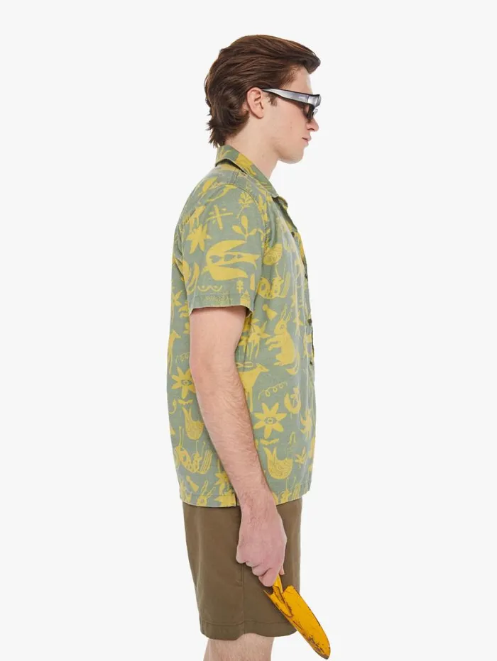 Men Shirts Mother Denim The Hooky Green