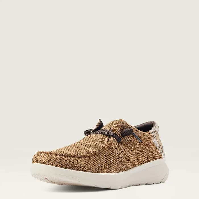 Men Shoes and Sneakers Ariat Hilo Heathered Sandcream Southwest Print