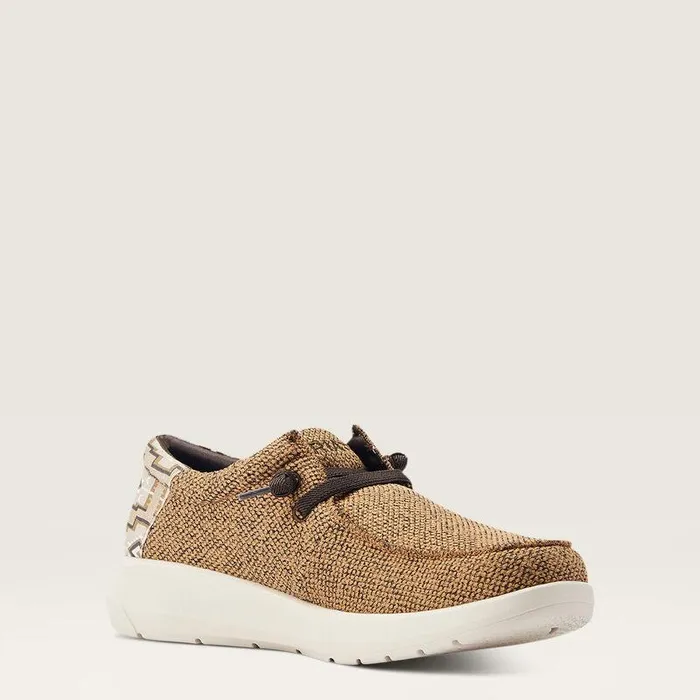 Men Shoes and Sneakers Ariat Hilo Heathered Sandcream Southwest Print Men Shoes and Sneakers Ariat Hilo Heathered Sandcream Southwest Print