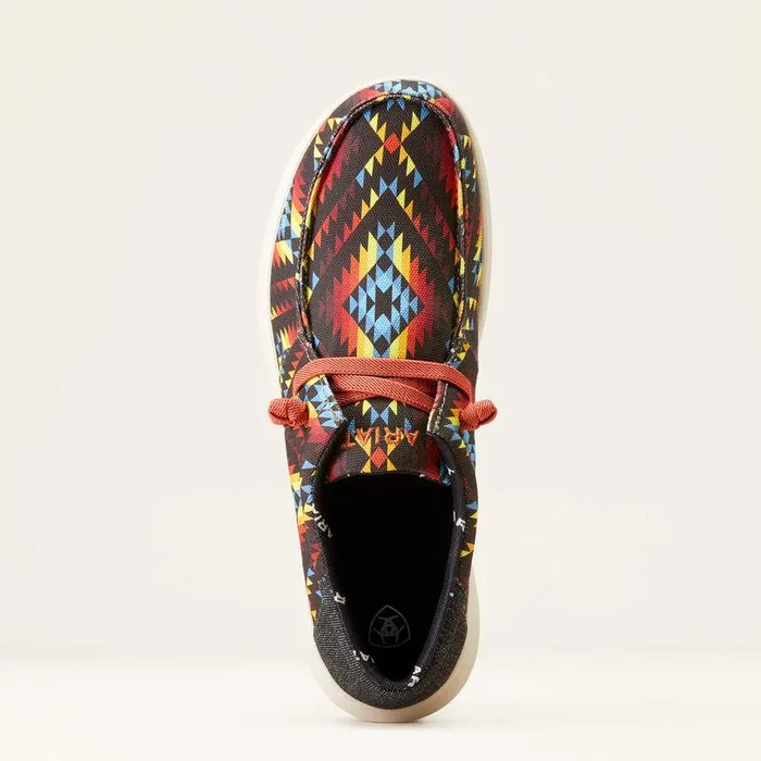 Men Shoes and Sneakers Ariat Hilo Shoe Fiery Southwest Print Men Shoes and Sneakers Ariat Hilo Shoe Fiery Southwest Print
