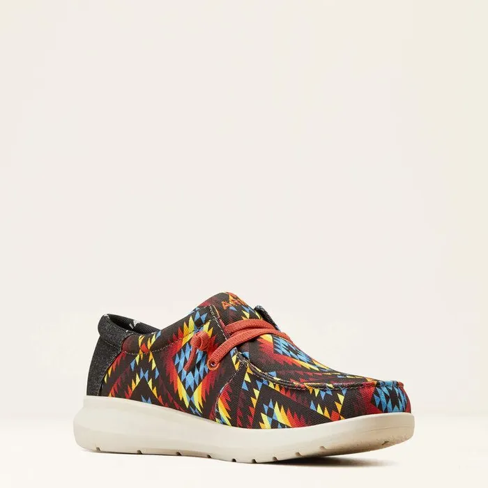 Men Shoes and Sneakers Ariat Hilo Shoe Fiery Southwest Print Men Shoes and Sneakers Ariat Hilo Shoe Fiery Southwest Print