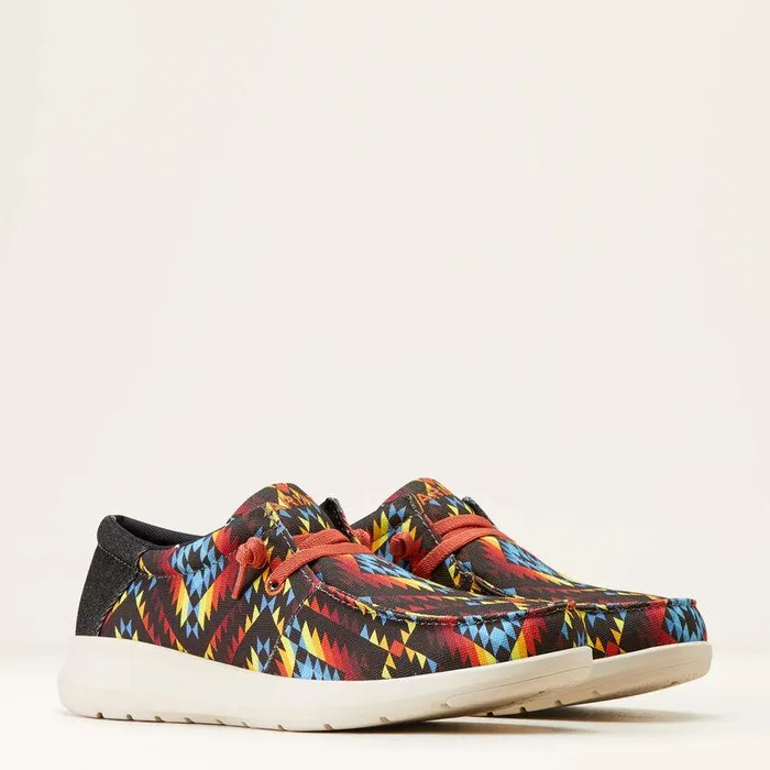 Men Shoes and Sneakers Ariat Hilo Shoe Fiery Southwest Print Men Shoes and Sneakers Ariat Hilo Shoe Fiery Southwest Print