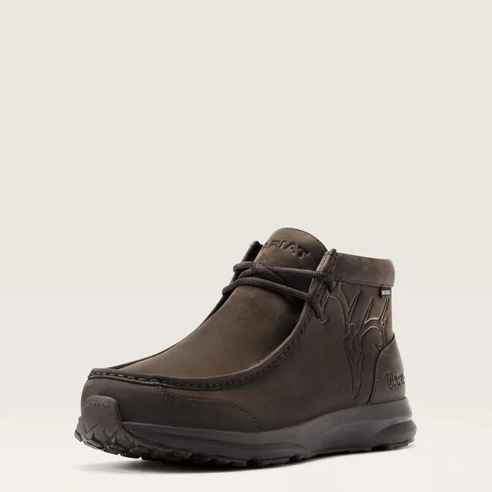 Men Shoes and Sneakers Ariat Spitfire Outdoor Waterproof Oily Distressed Brown