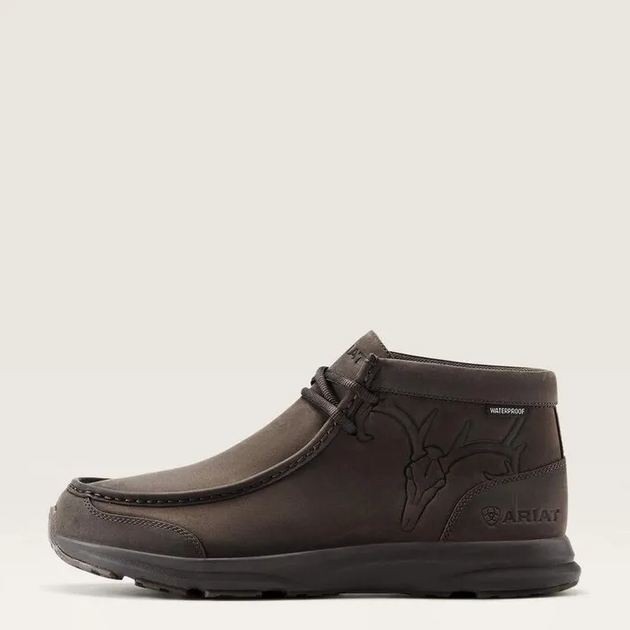 Men Shoes and Sneakers Ariat Spitfire Outdoor Waterproof Oily Distressed Brown